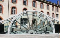 Inaugurata la grande ruota ad acqua al Museo dell’arte della lana a Stia