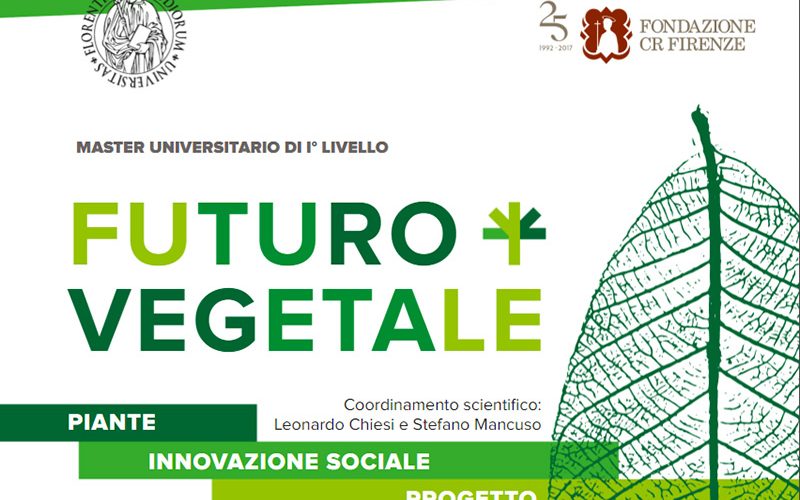 Futuro Vegetale: un master universitario di 1° livello