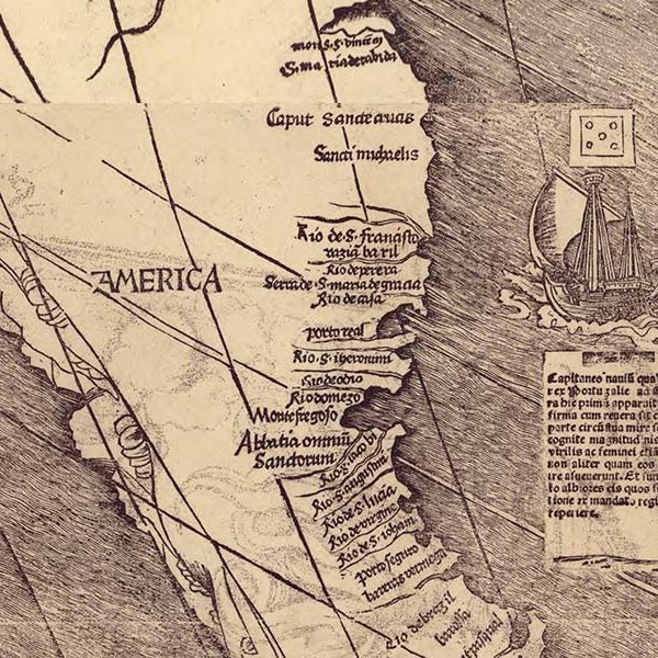 Mappa di Martin Waldseemüller