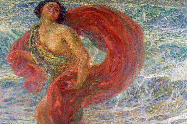 In mostra riunito il dipinto ‘Gioia’ su Isadora Duncan