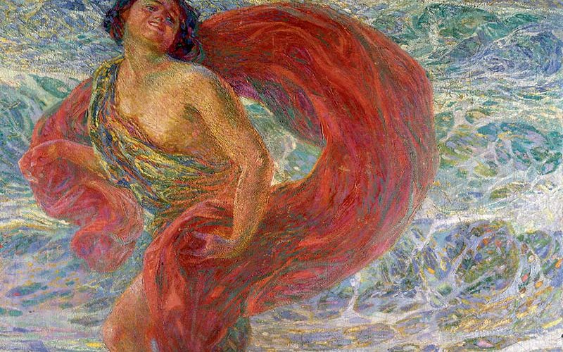 In mostra riunito il dipinto ‘Gioia’ su Isadora Duncan