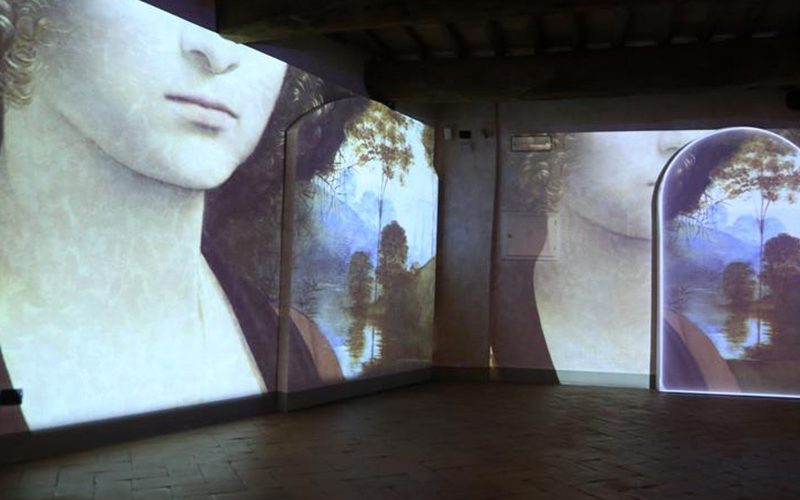 Leonardo e Pontormo, installazione immersiva al museo