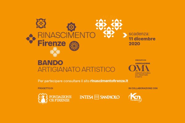 ‘Rinascimento Firenze’: al via il primo bando per l’artigianato artistico. Prorogato a venerdì 18 dicembre