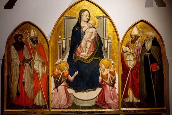 Il Trittico di San Giovenale di Masaccio a confronto con i grandi pittori del suo tempo