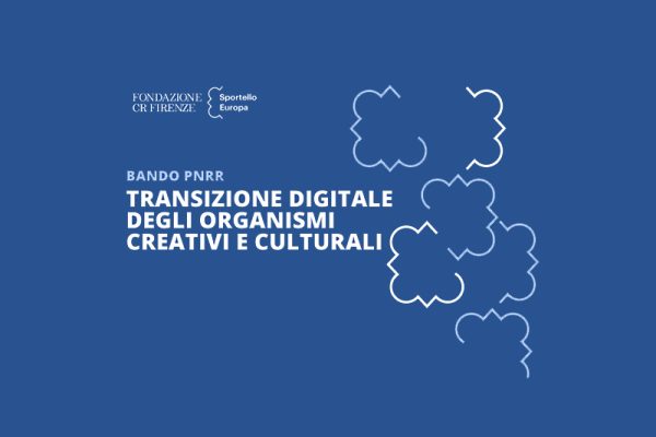Sportello Europa, un webinar sul bando PNRR “Transizione Digitale degli organismi creativi e culturali”