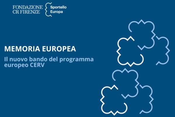 Un webinar sul nuovo bando per la commemorazione di eventi storici europei