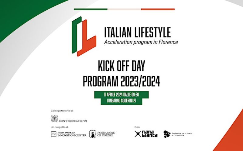 Italian Lifestyle, evento kick off per presentare le startup selezionate