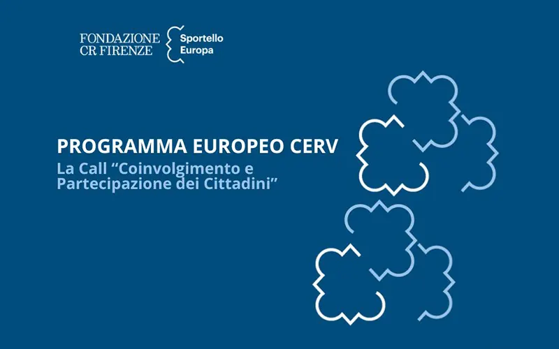 Un webinar sul programma europeo CERV su coinvolgimento e partecipazione dei cittadini