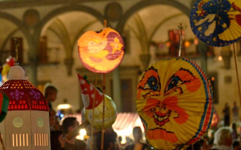 La Festa della Rificolona di RECREOS in Via Palazzuolo
