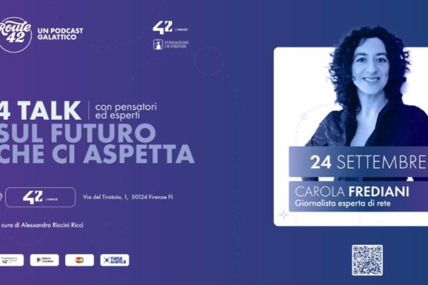 Route 42, prossimo incontro con Carola Frediani